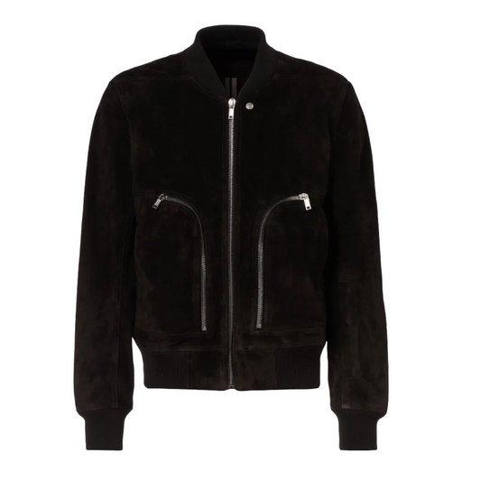 Rick Owens Bauhaus Bomber Jacket Black