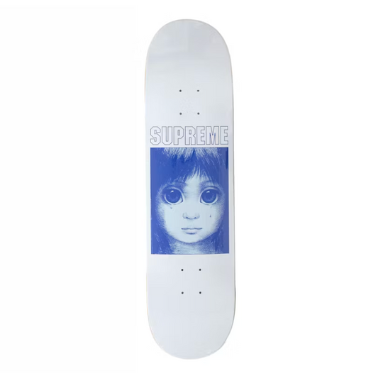 Supreme Margaret Keane Tear Drop Skateboard Deck White