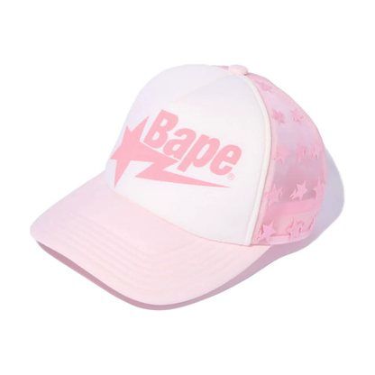 BAPE Sta All Over Mesh Cap Pink