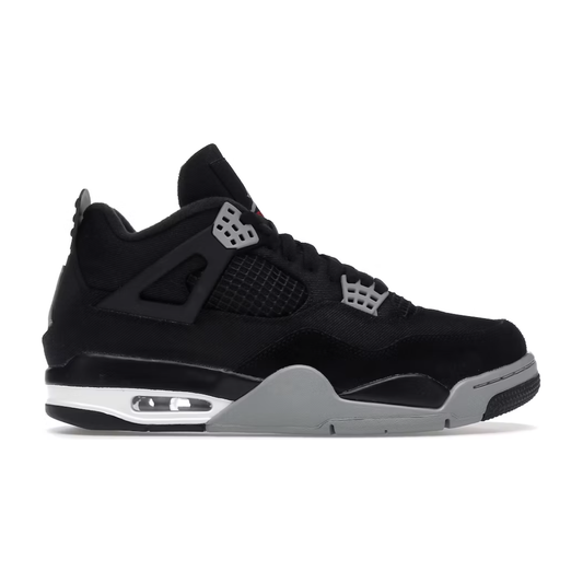 Jordan 4 Retro Black Canvas