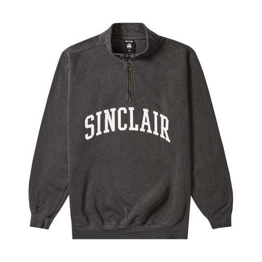 Sinclair Arch Logo Quarter-Zip Pepper