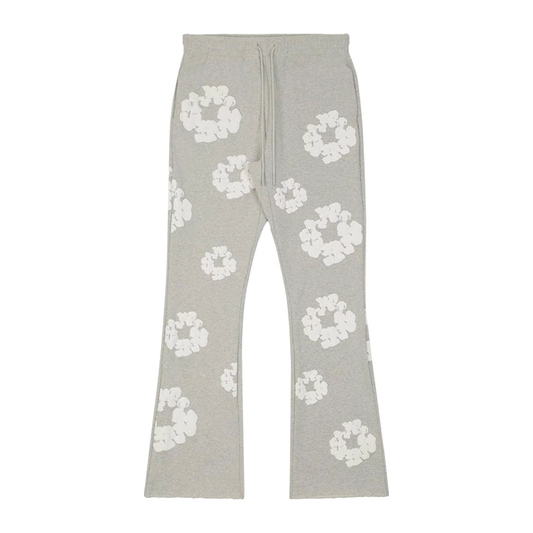 READYMADE x Denim Tears Cotton Wreath Sweatpants 'Grey/White'