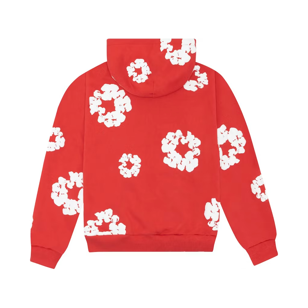 Denim Tears Cotton Wreath Sweatshirt Red