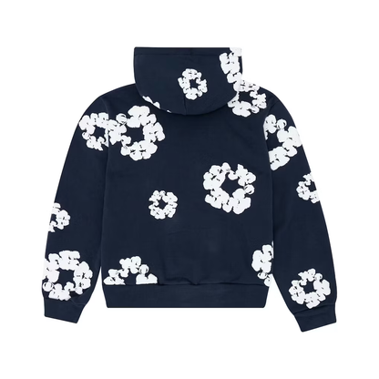 Denim Tears Cotton Wreath Sweatshirt Navy