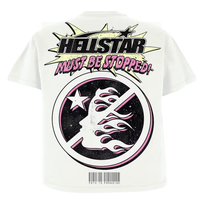 Hellstar Breaking News T-Shirt White