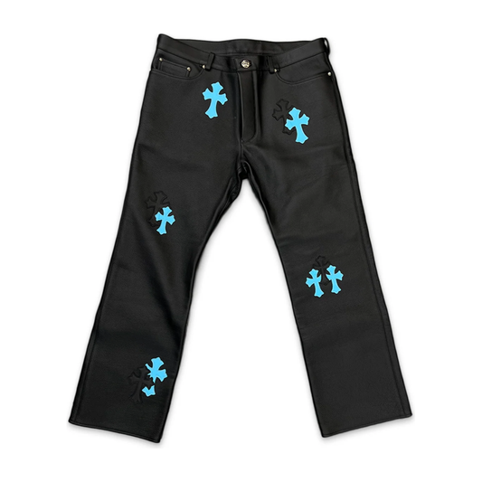 Off white chrome hearts jeans best sale