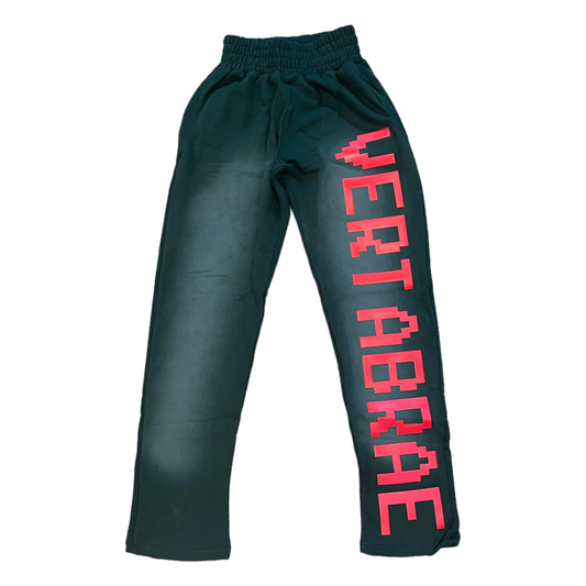 Vertabrae C-2 Sweatpants Green/Red