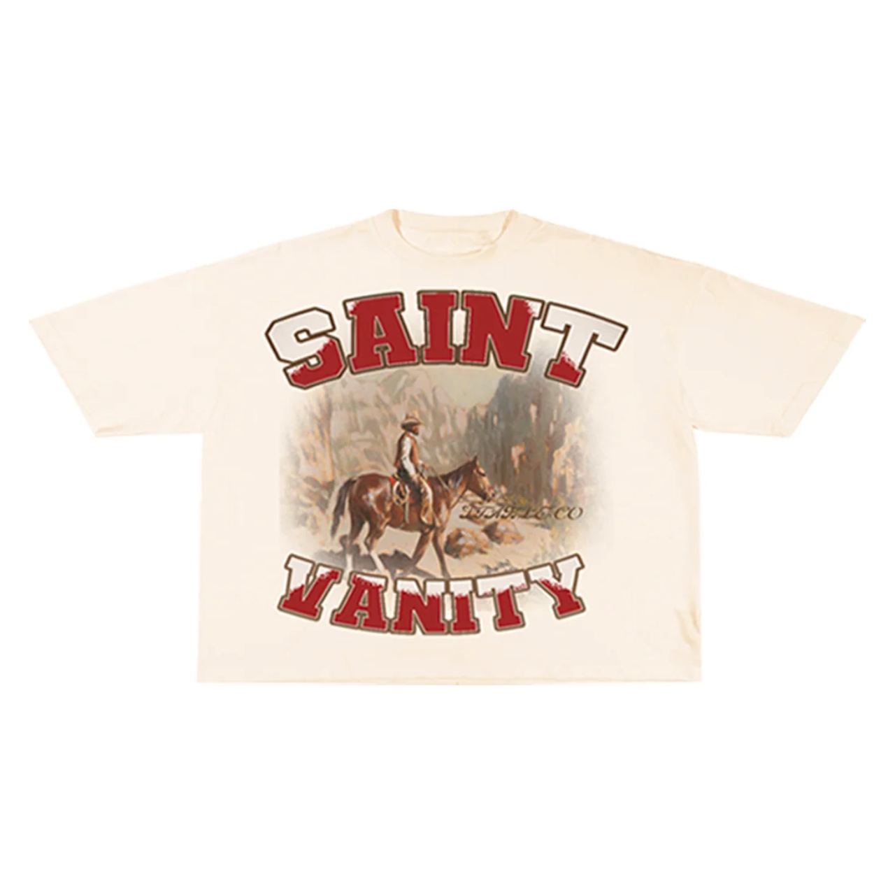 Saint Vanity Stable Tee Cream