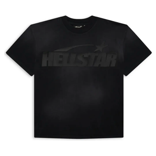 Hellstar Cracked Logo T-Shirt Black