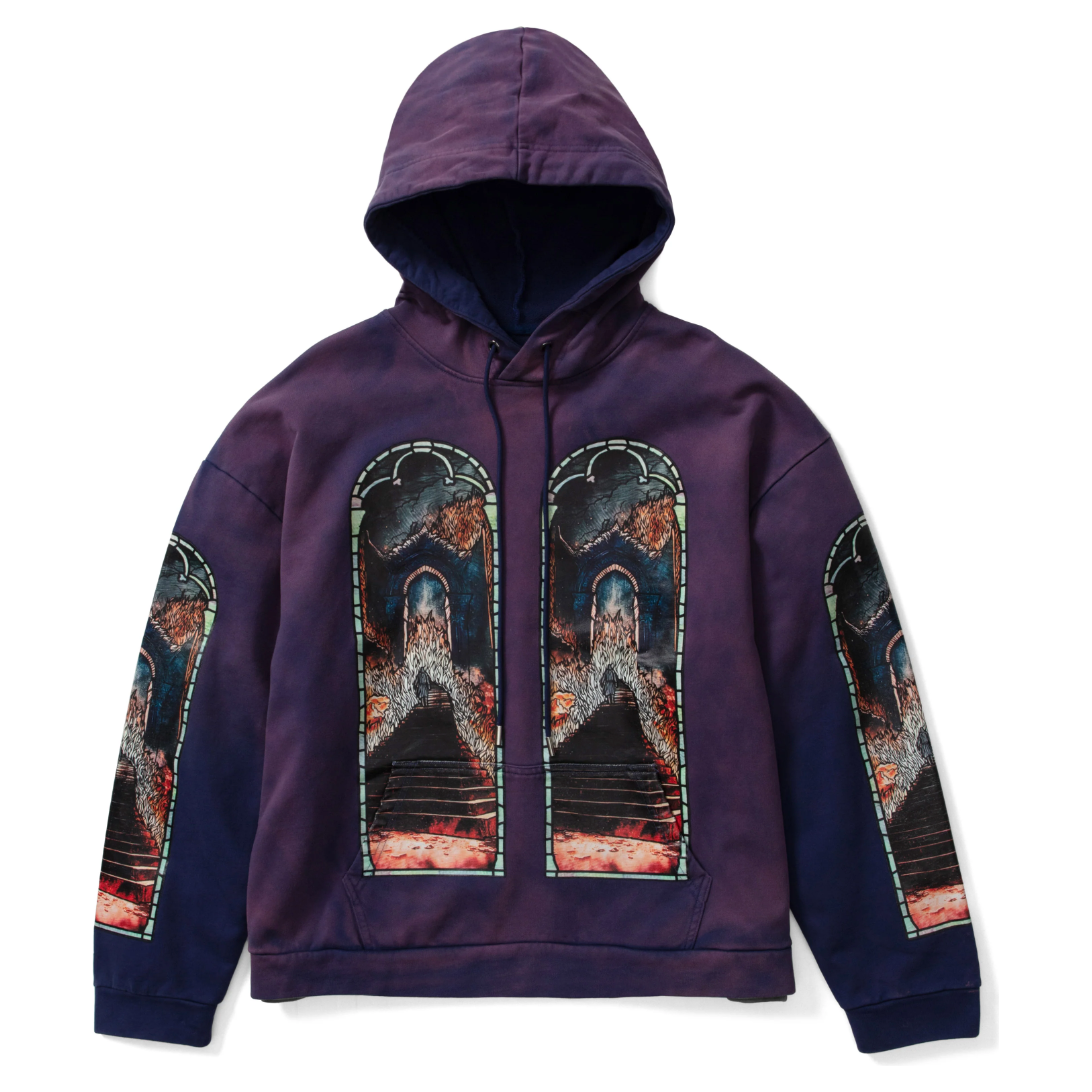 Who Decides War Descent Hoodie Purple