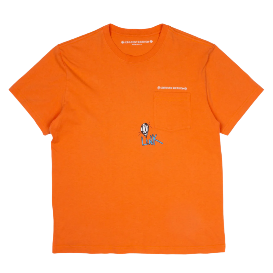 Chrome Hearts Matty Boy Link & Build T-Shirt Orange