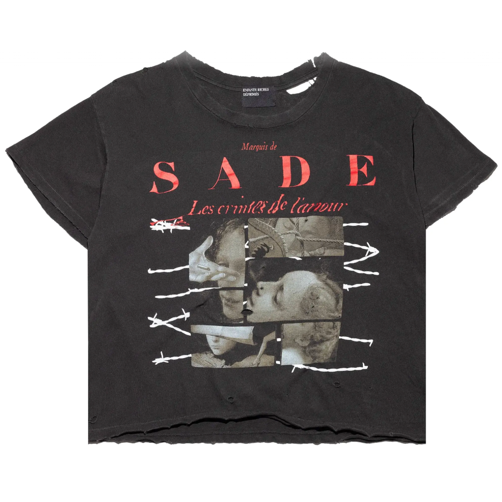Enfants Riches Déprimés Les Crimes De L'Amour T-Shirt Thrashed Black