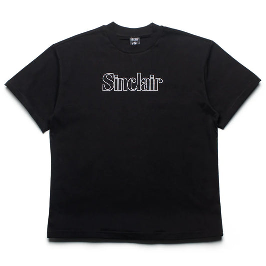 Sinclair Outline Tee Black