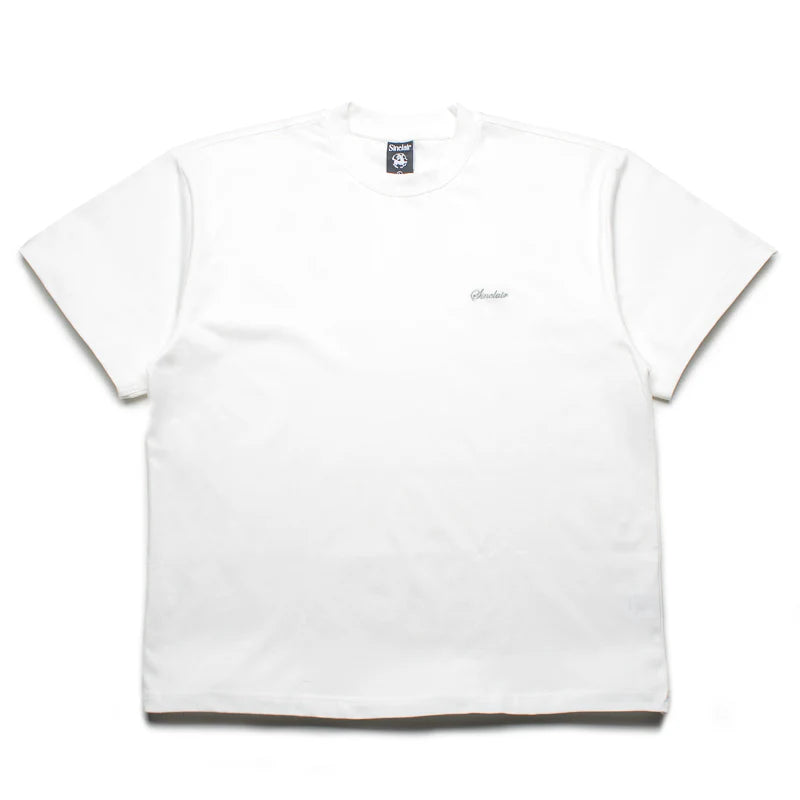 Sinclair Mini Script Tee White