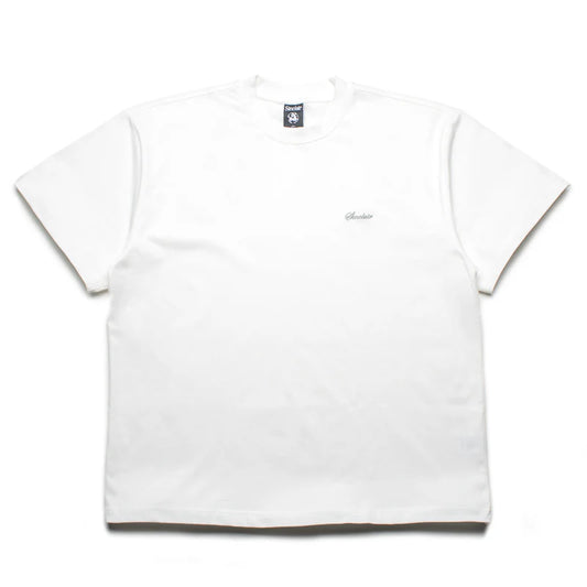 Sinclair Mini Script Tee White