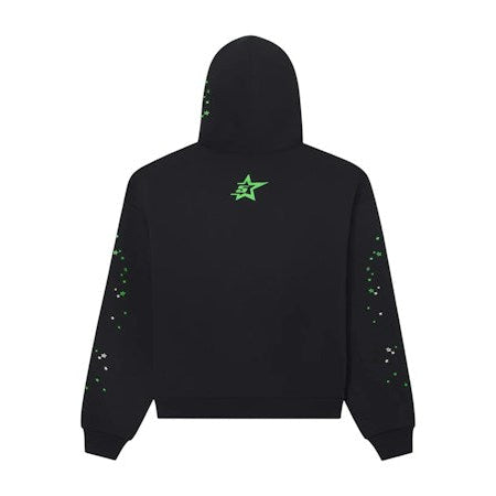 Sp5der Punk V2 Hoodie Black