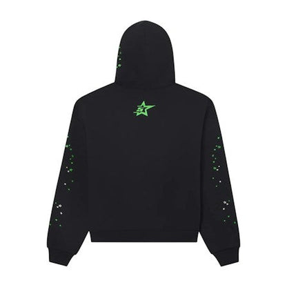 Sp5der Punk V2 Hoodie Black