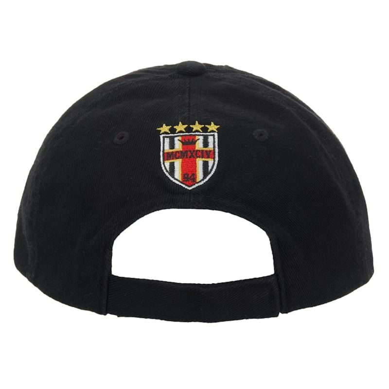 Supreme Cross 6-Panel Cap Black