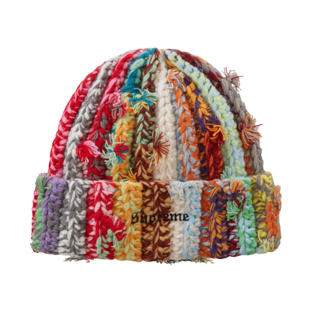 Supreme Hand Tied Beanie Multicolor