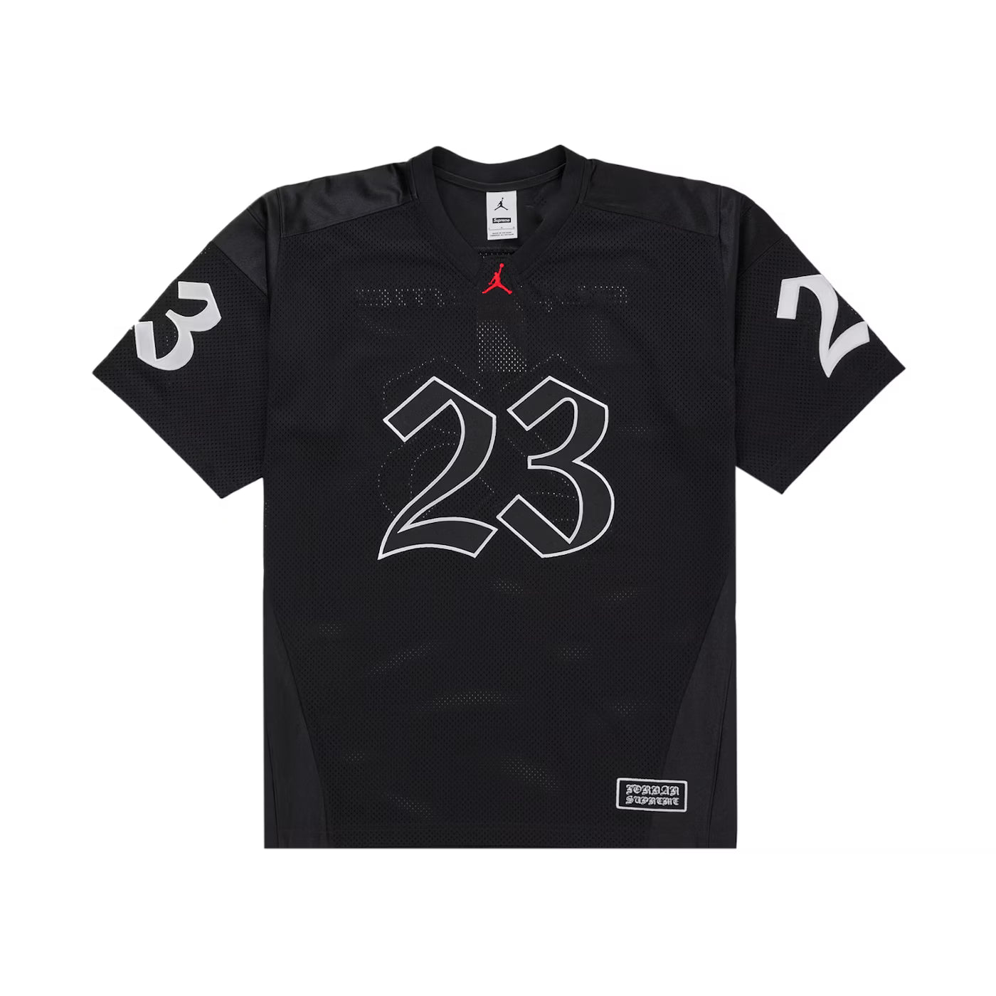 Supreme®/Jordan® Warm Up Jersey Black
