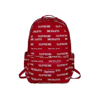 Supreme Logo Backpack (FW26) Red