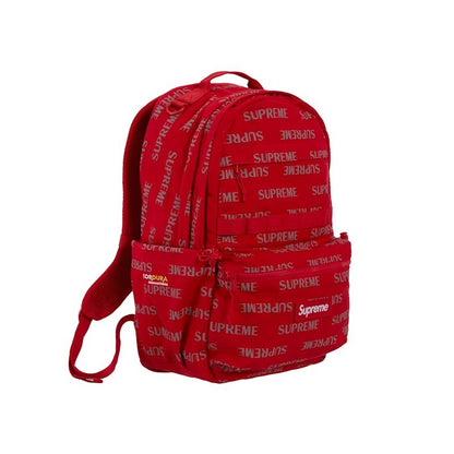 Supreme Logo Backpack (FW26) Red
