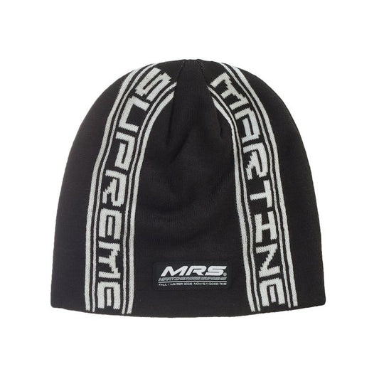 Supreme Martine Rose Jacquard Beanie Black