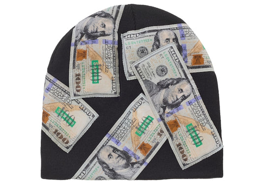 Supreme Money Beanie Black