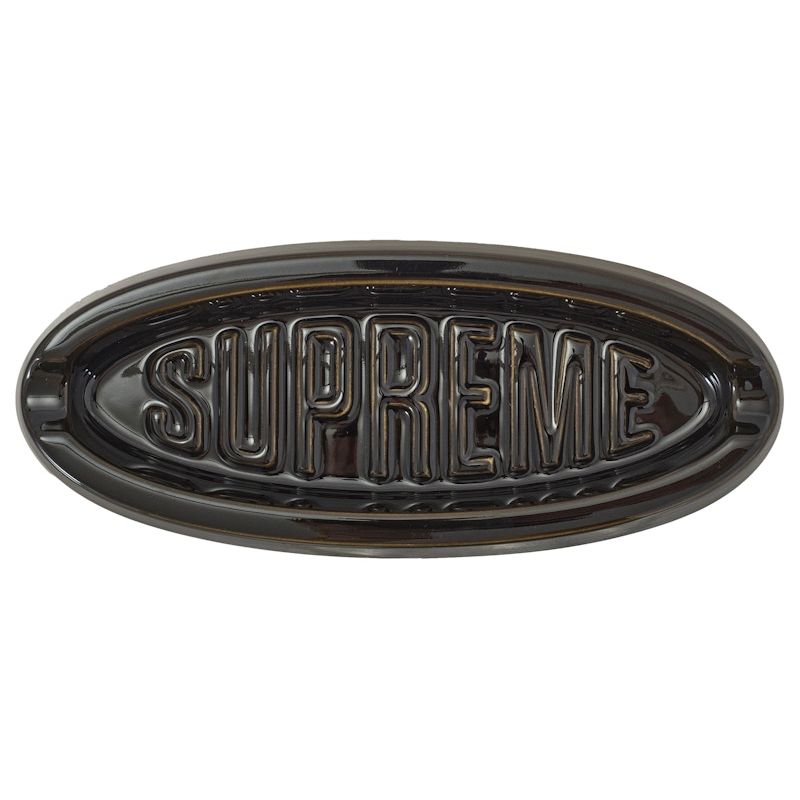 Supreme Oval Tray Black