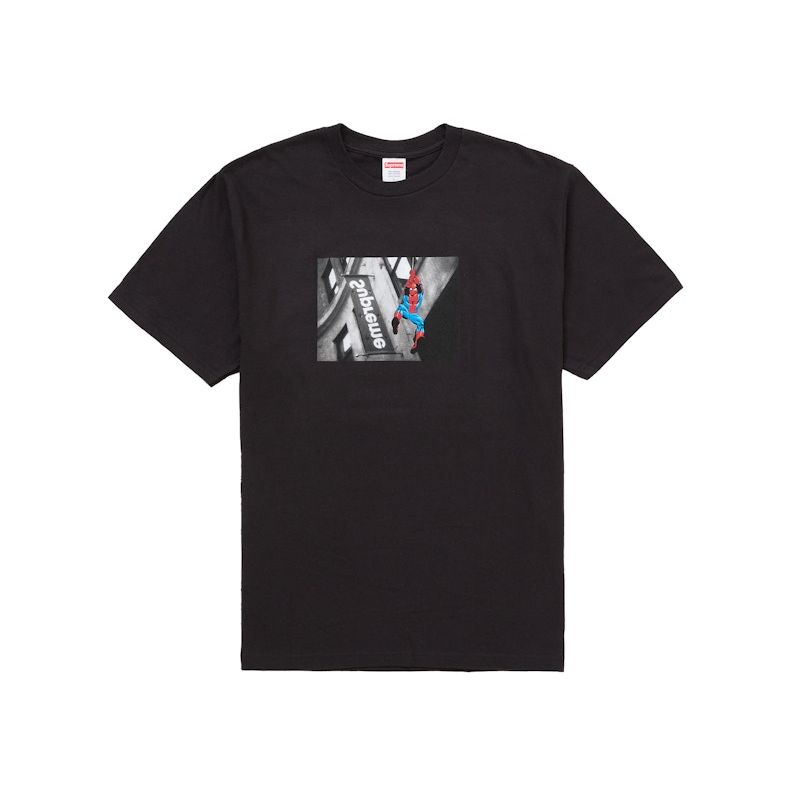 Supreme Spider-Man Tee Black