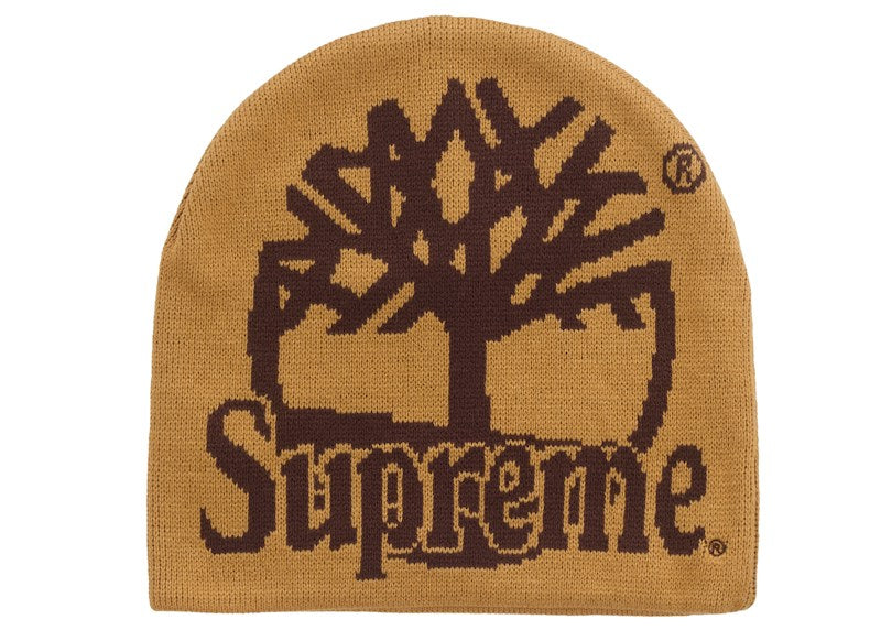 Supreme Timberland Beanie (FW26) Brown