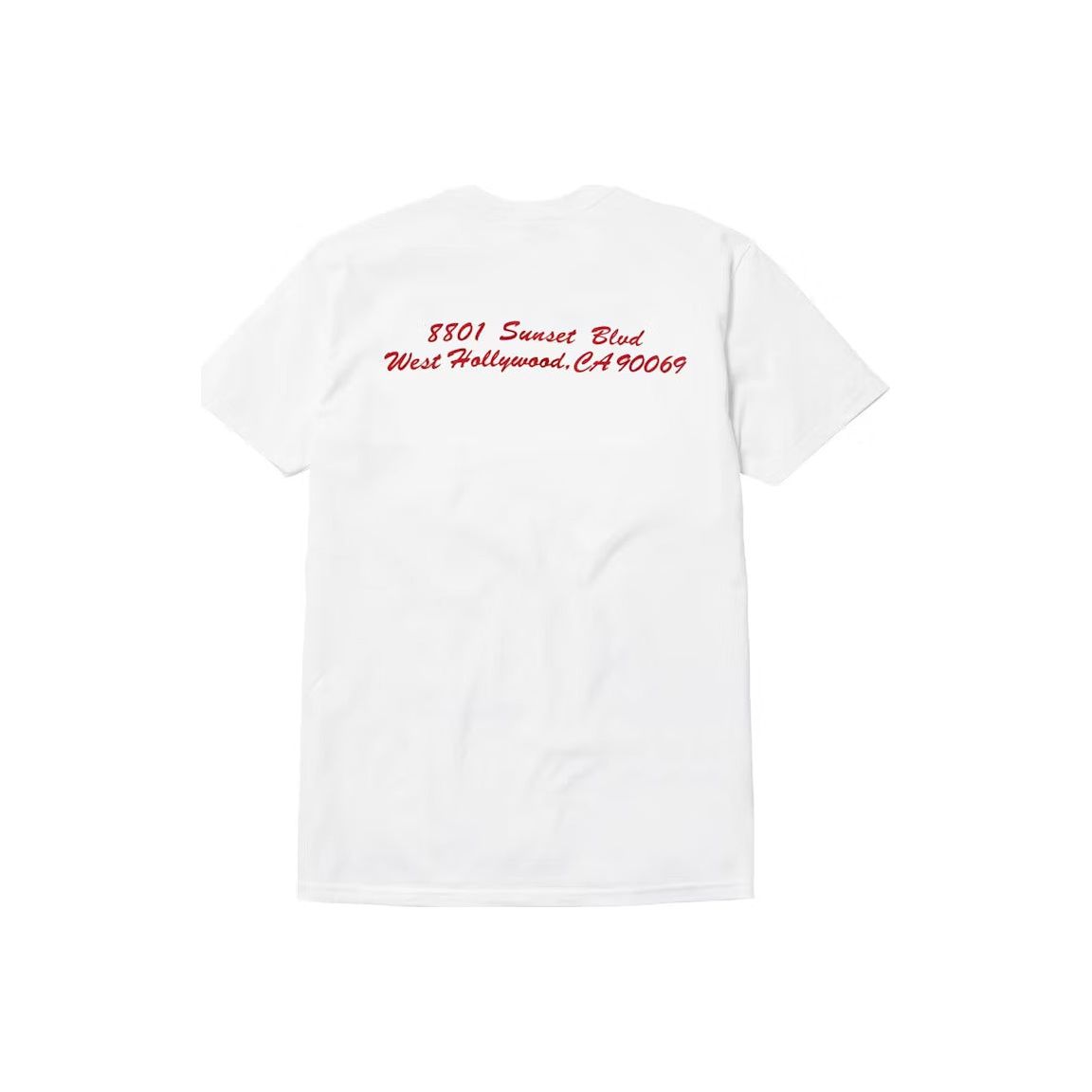 Supreme West Hollywood Box Logo Tee White