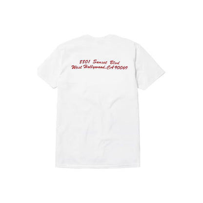 Supreme West Hollywood Box Logo Tee White