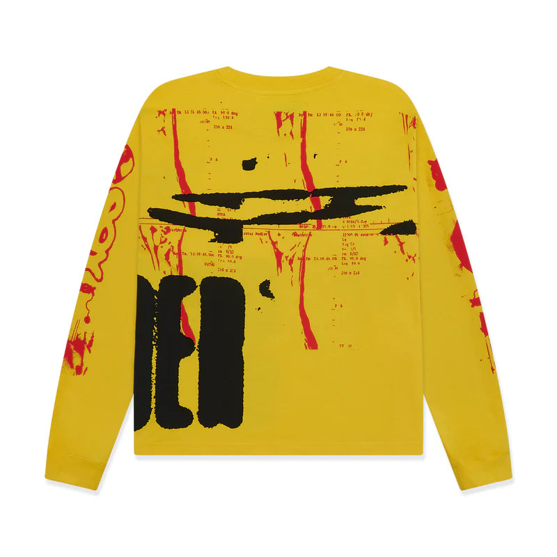 Sp5der X-Ray L/S Tee Yellow