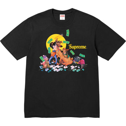 Supreme All Dogs Go To Heaven Tee Black