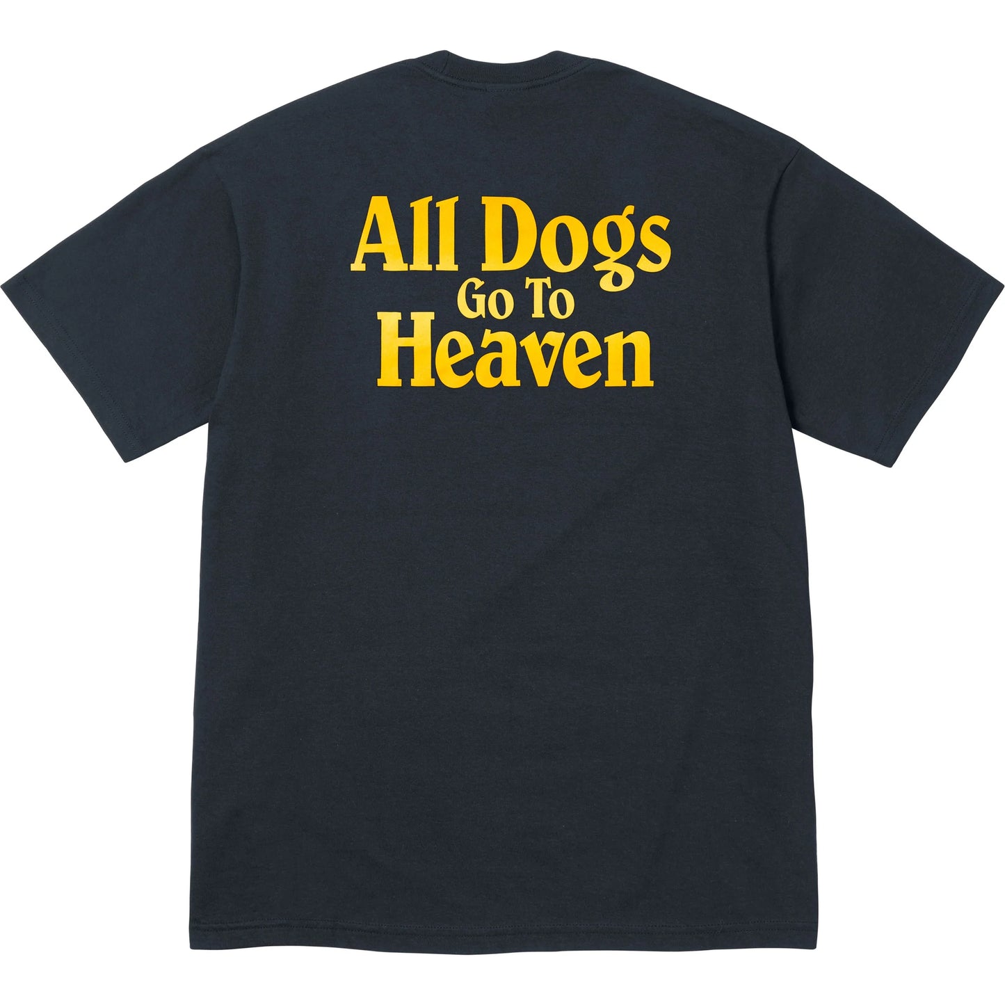 Supreme All Dogs Go To Heaven Tee Navy