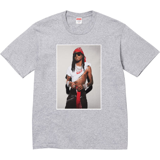 Supreme Playboi Carti Tee Heather Grey