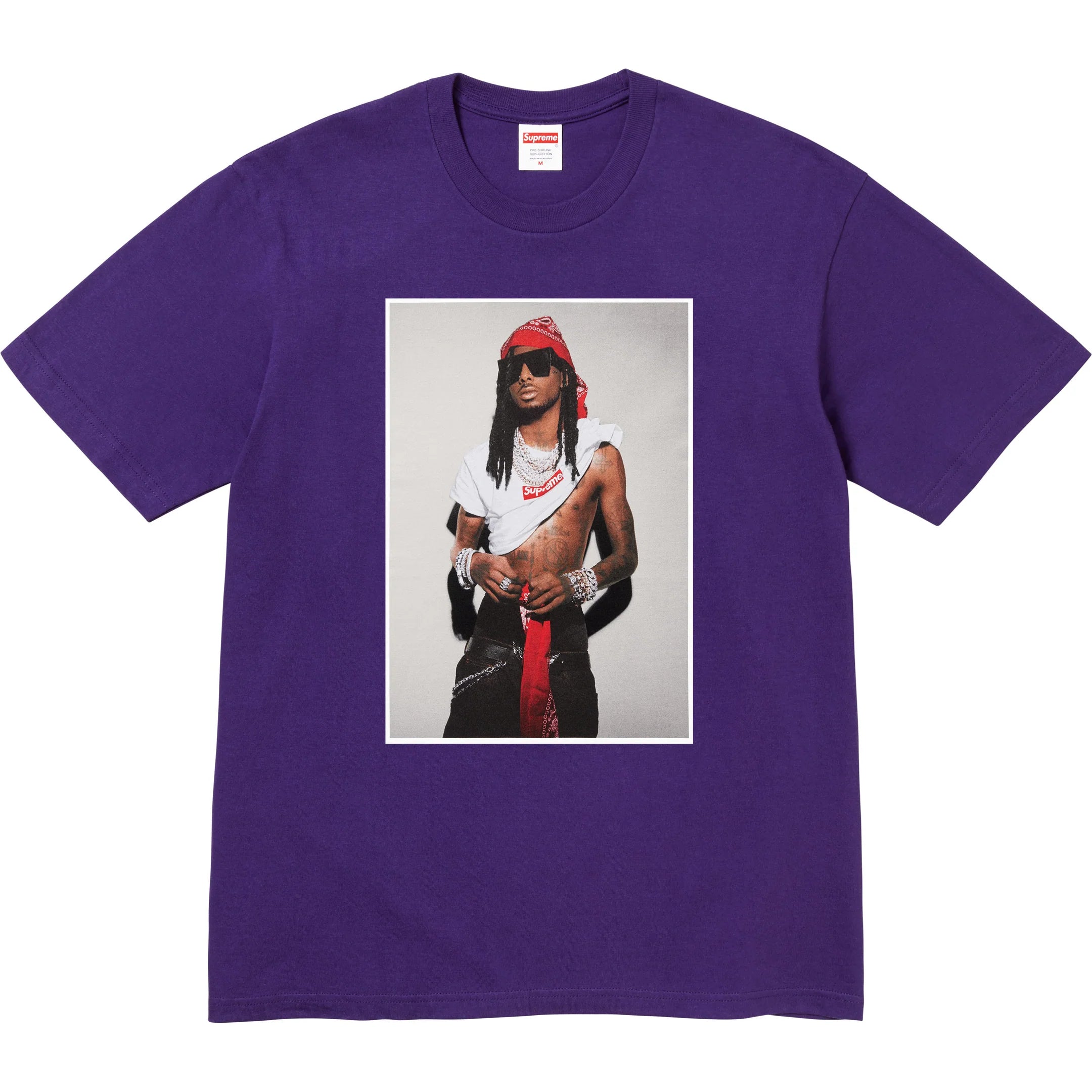 Supreme supreme Playboi Carti Photo Tee 黒 Taps Playboi Carti As
