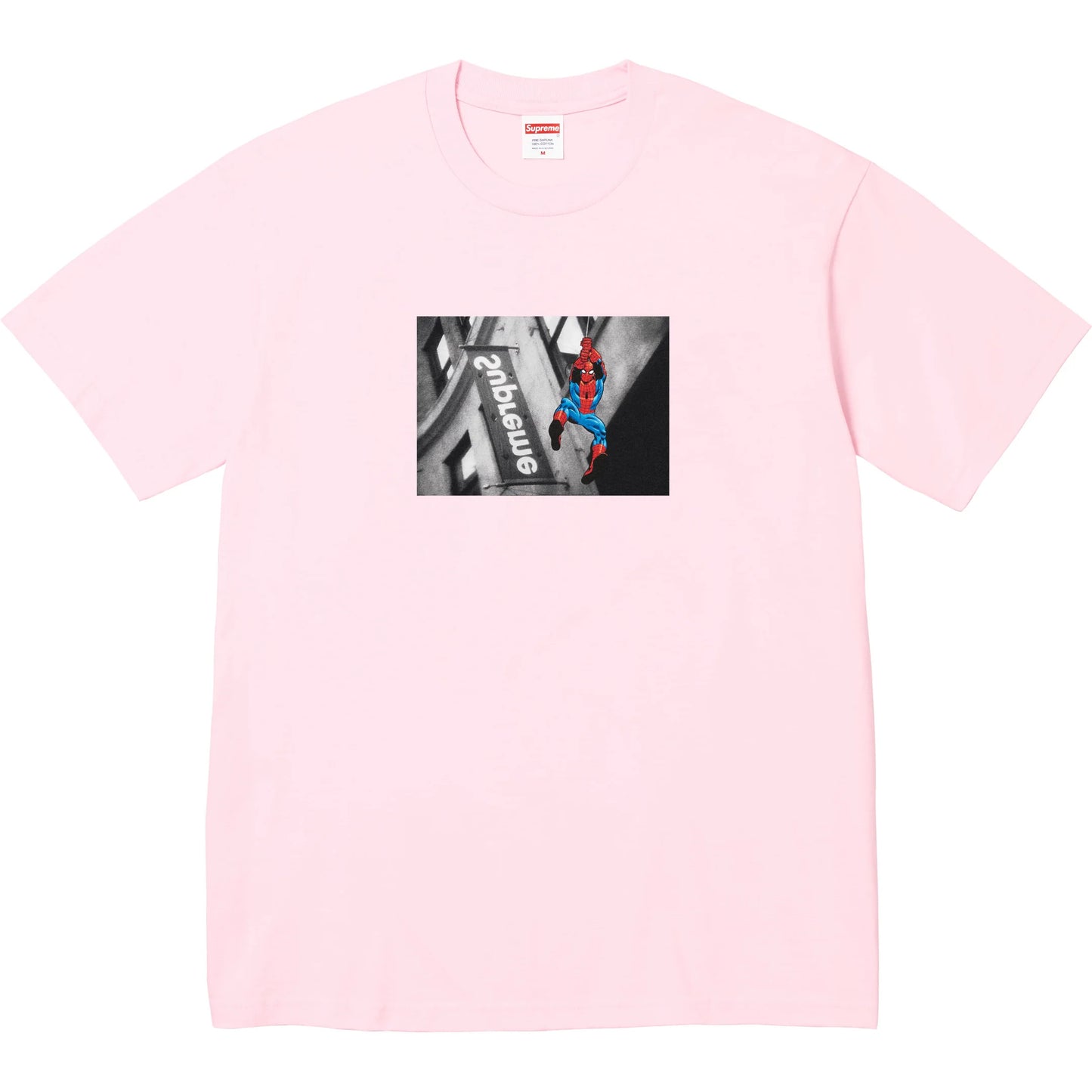 Supreme®/Spider-Man Tee Light Pink