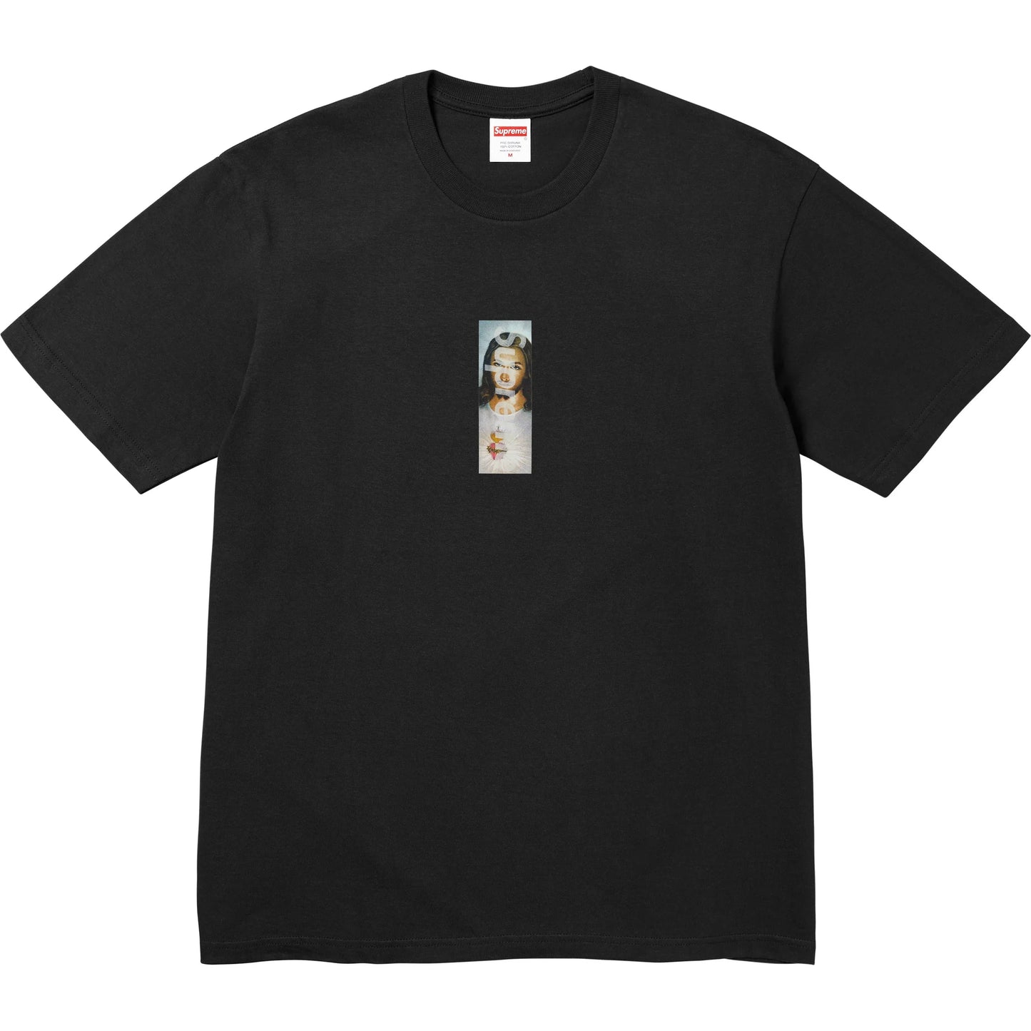 Supreme Prayer Card Box Logo Tee Black