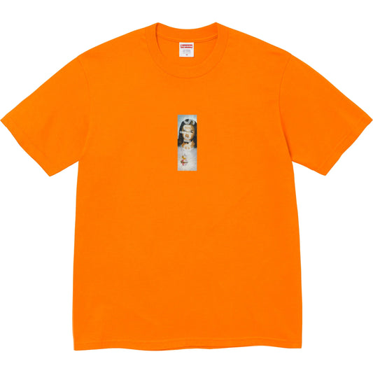 Supreme Prayer Card Box Logo Tee Orange