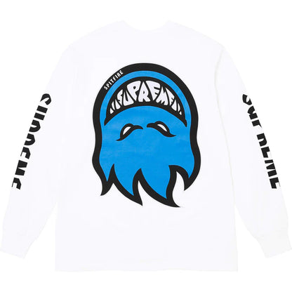 Supreme Spitfire Bighead L/S Tee White