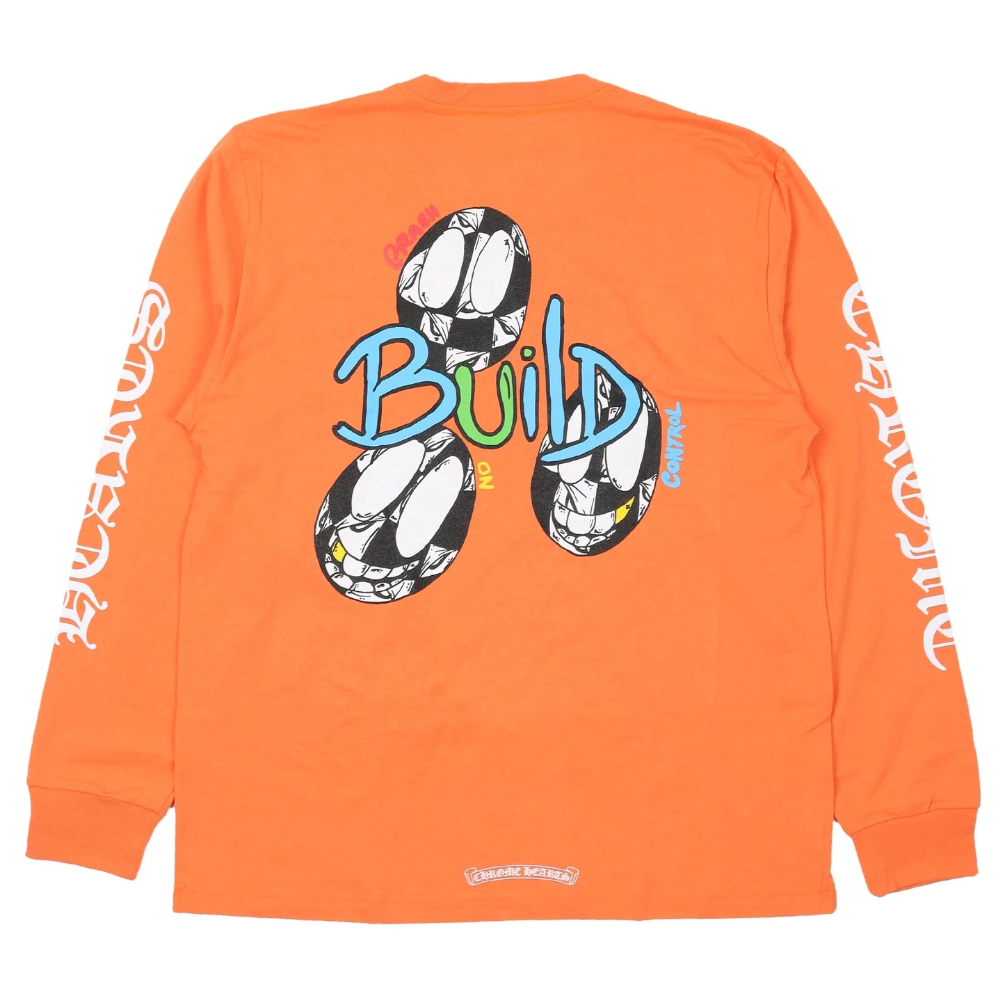 Chrome Hearts Matty Boy Link & Build L/S T-Shirt Orange