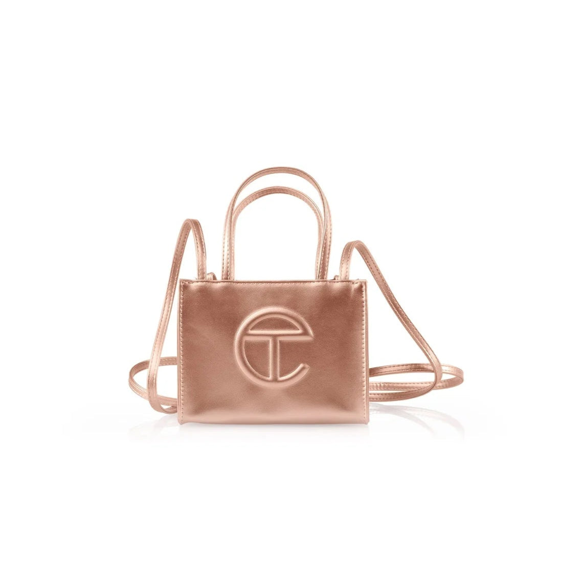 Telfar Shopping Bag Small Copper