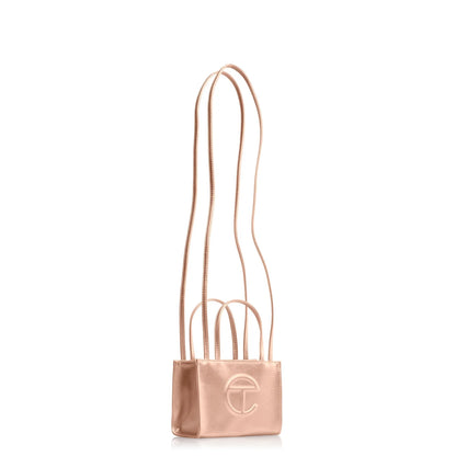 Telfar Shopping Bag Small Copper