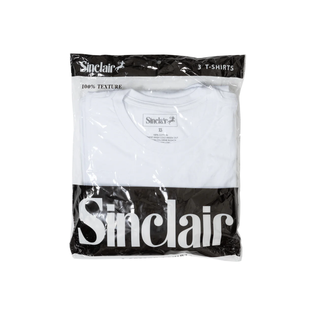 Sinclair Hat Trick 3-Pack White Tee