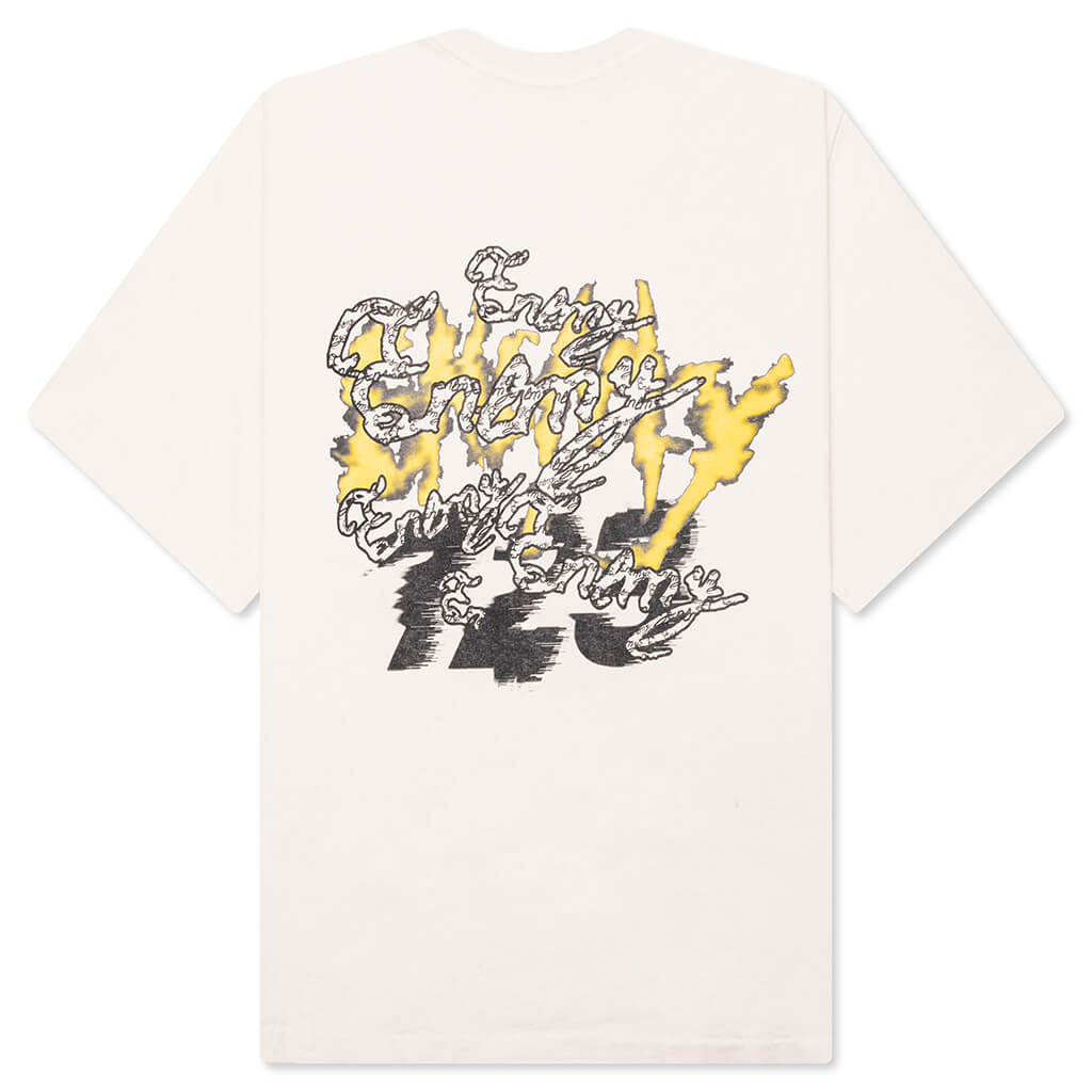 RIVINGTON roi Rebis Snake CVA Tee Vintage White