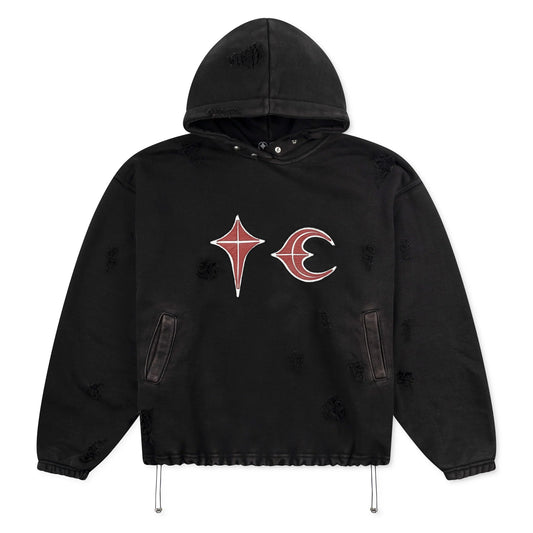 Thug Club Rock Hoodie Black