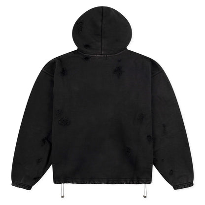 Thug Club Rock Hoodie Black