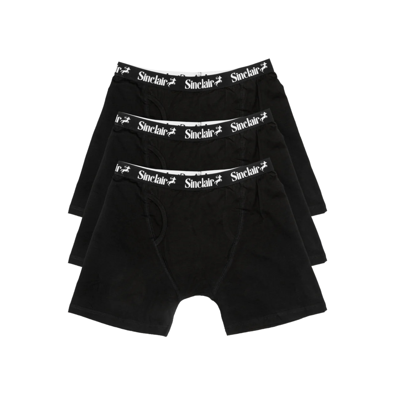 Sinclair Crown Jewel 3-Pack Boxers Black